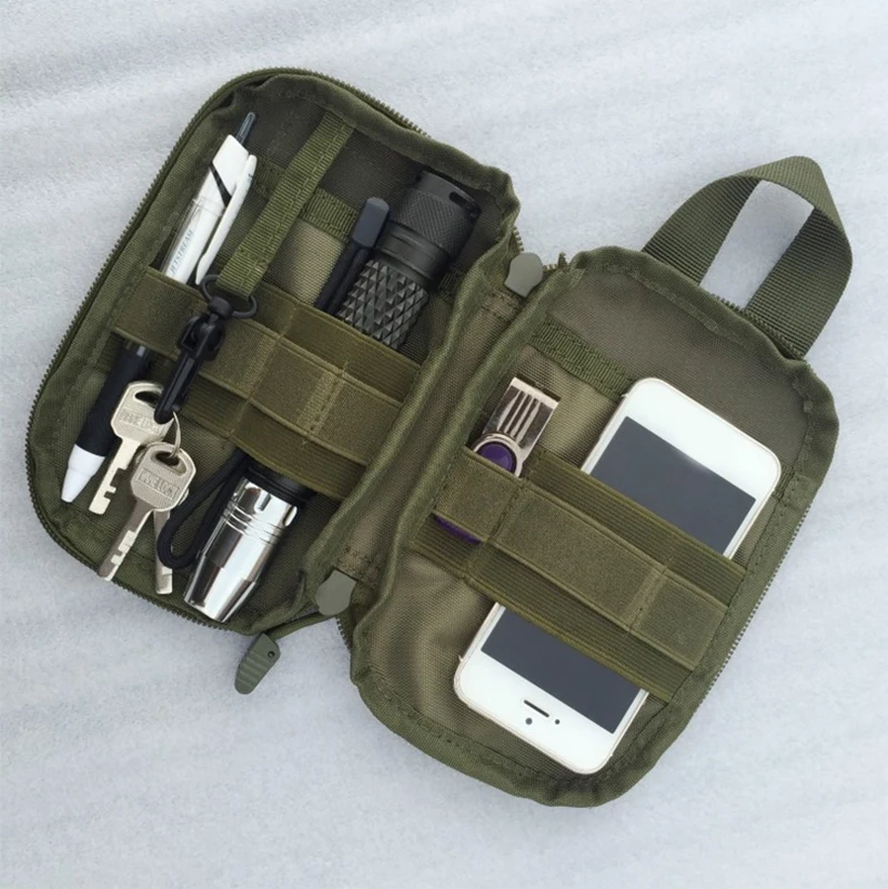 Edc Carry Belt Pouch - 1000D Nylon EDC Molle Pouch Small