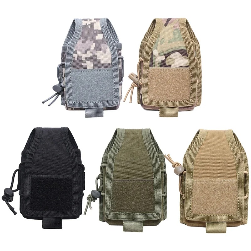 Edc Carry Belt Pouch - Tactical Molle Radio Pouch Talkie Walkie