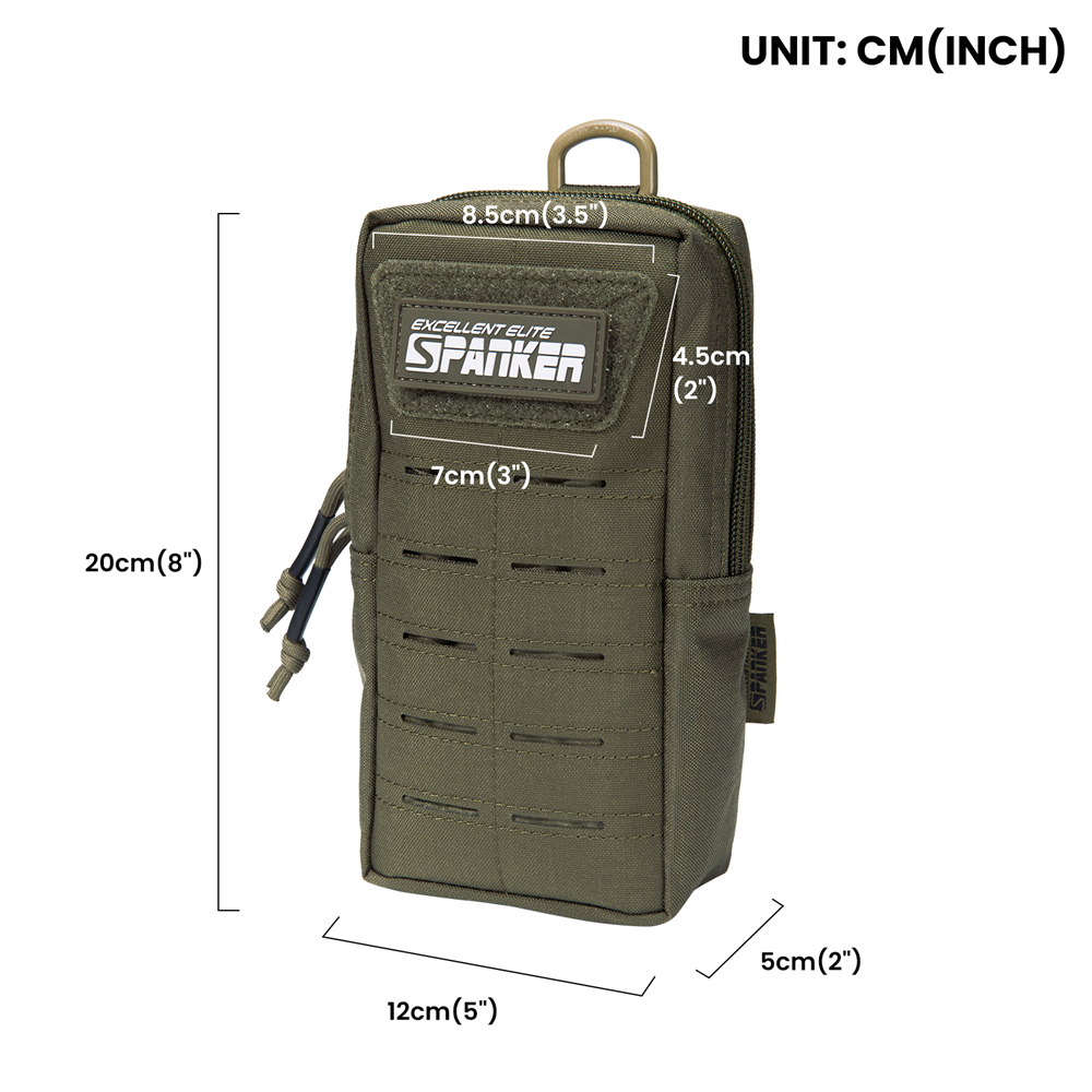 Tactical Molle Waist Bag Outdo - Edc Carry Belt Pouch บทวิจารณ์และราคา
