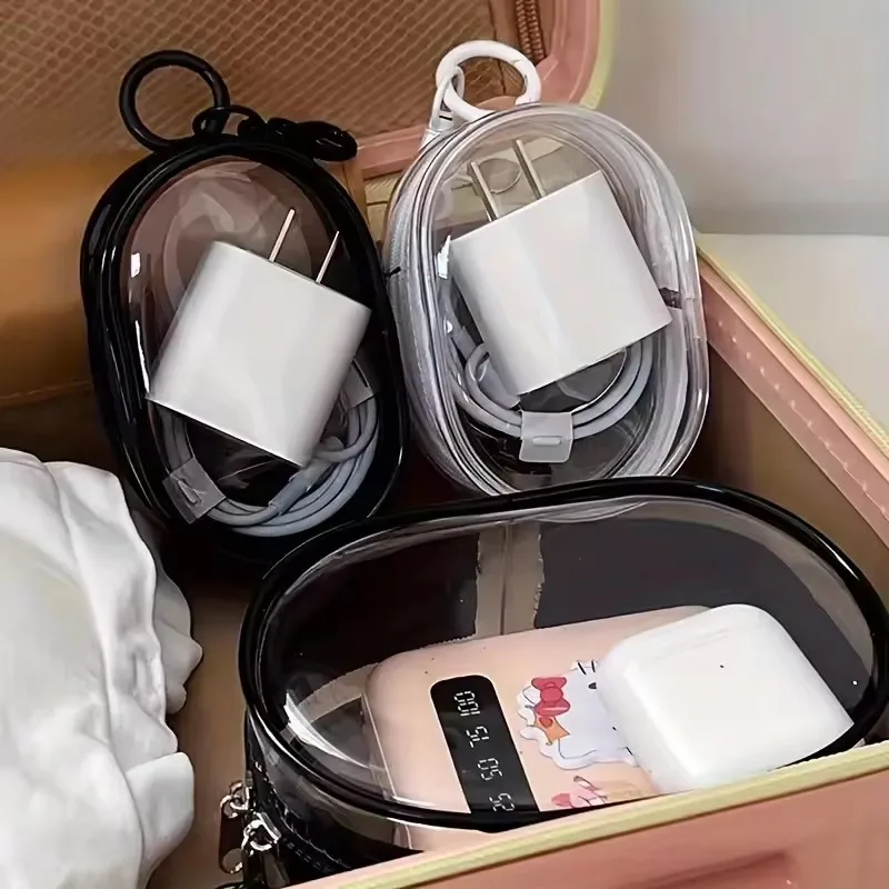 Portable Mini Transparent Stor - Cable Winder Keychain บทวิจารณ์และราคา