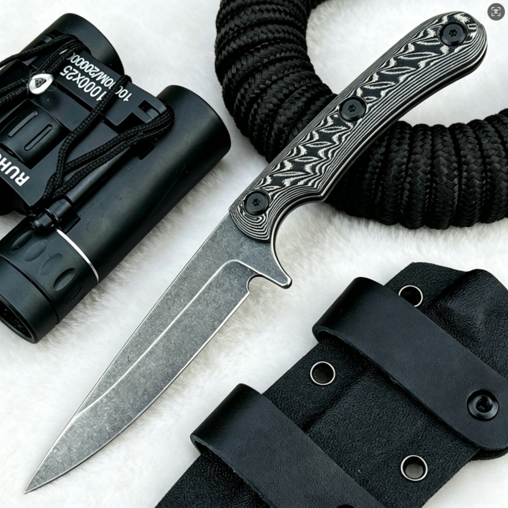 Full Tang Fixed Blade Knives 7 - Edc Every Day Carry おもちゃ บทวิจารณ์และราคา