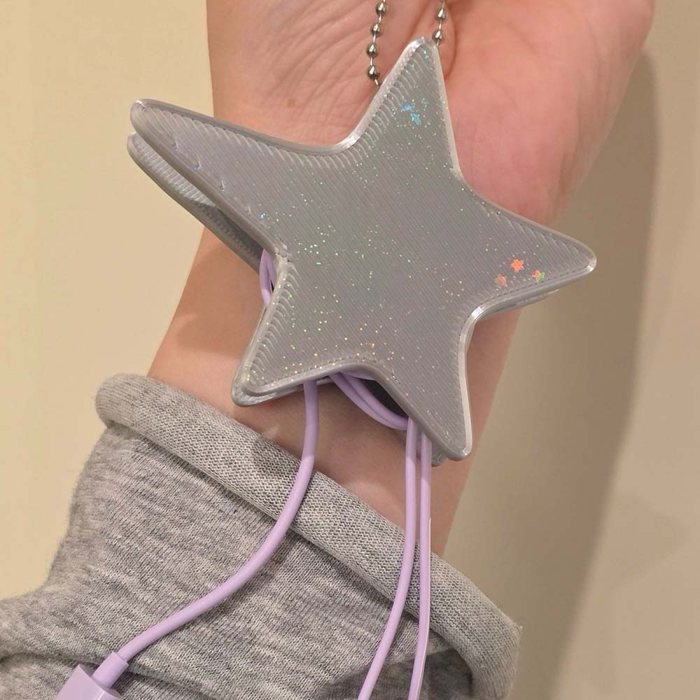 3D Star Cable Winder, Y2K Cute - Cable Winder Keychain บทวิจารณ์และราคา
