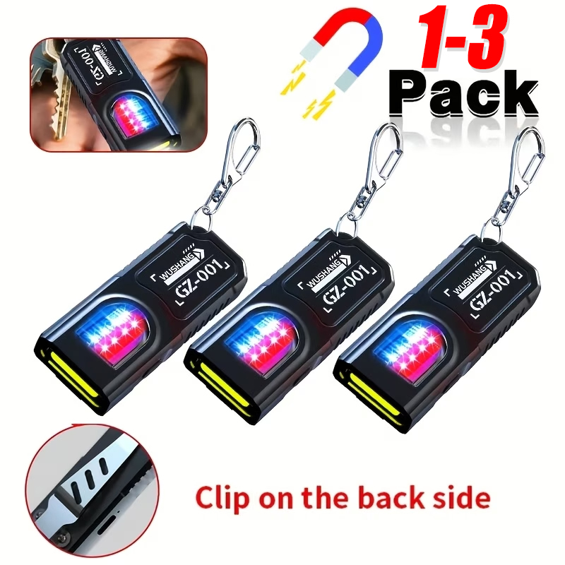Powerful Mini COB LED Keychain - Keychain Flashlight บทวิจารณ์และราคา