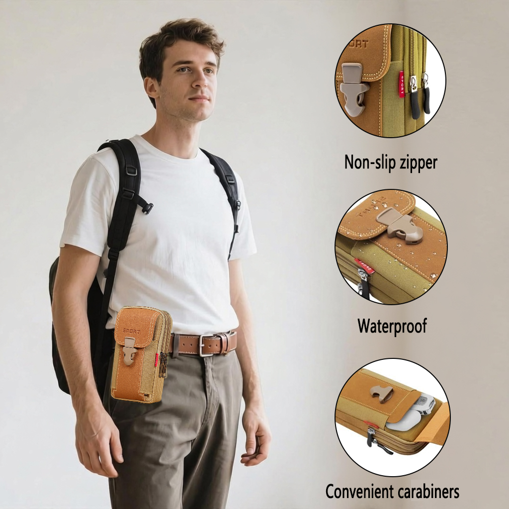 TRALOW Multi Pocket EDC Waist  - Edc Carry Pocket Pouch บทวิจารณ์และราคา