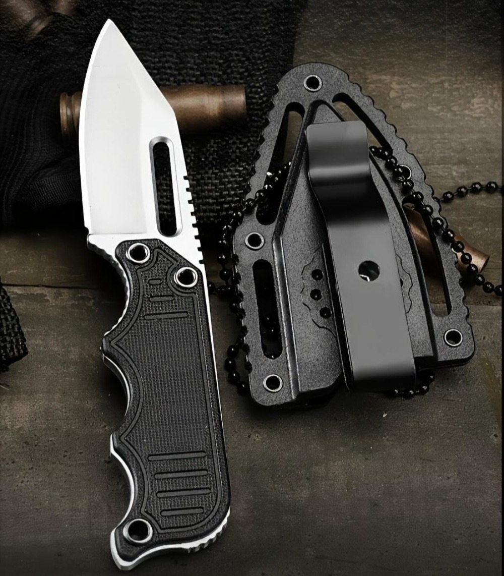 Portable Neck Knife with Kydex - Edc Every Day Carry おもちゃ บทวิจารณ์และราคา