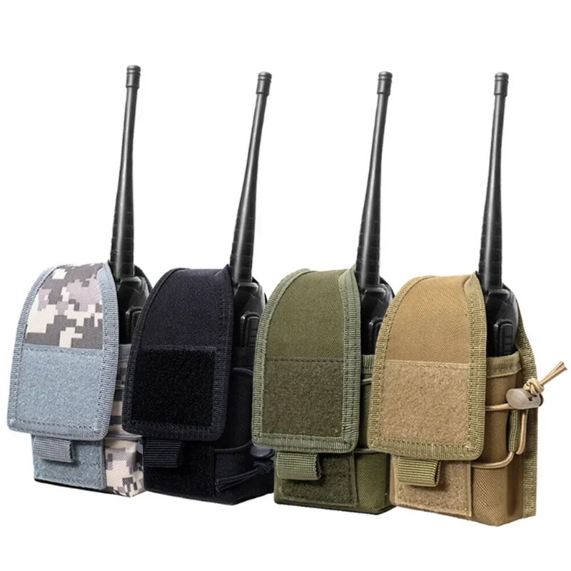 Tactical Molle Radio Pouch Tal - Edc Carry Belt Pouch บทวิจารณ์และราคา