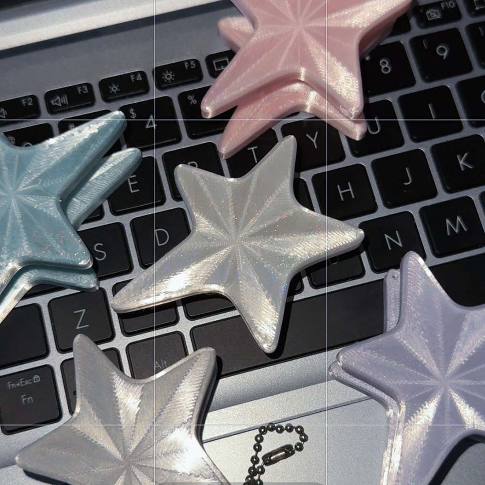 3D Star Cable Winder – Y2K Cut - Cable Winder Keychain บทวิจารณ์และราคา