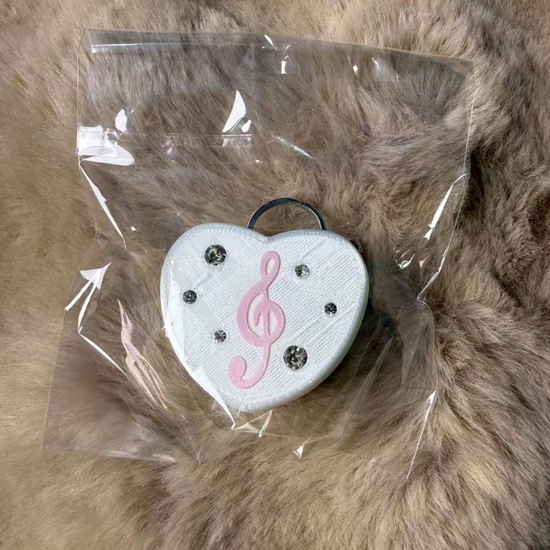 Gothic Musical Note Heart Cabl - Cable Winder Keychain บทวิจารณ์และราคา