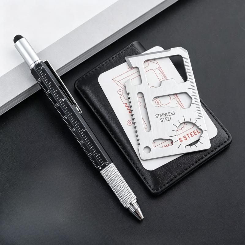 Men Gifts 6-in-1 Multitool Pen - Edc Every Day Carry おもちゃ บทวิจารณ์และราคา