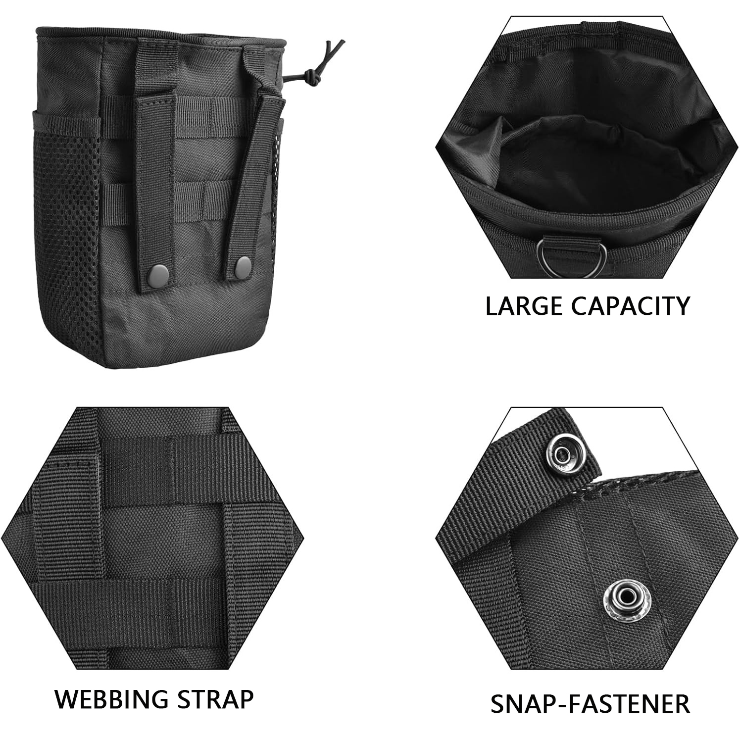 CZHIYAO Durable Molle Dump Pou - Edc Carry Pocket Pouch บทวิจารณ์และราคา