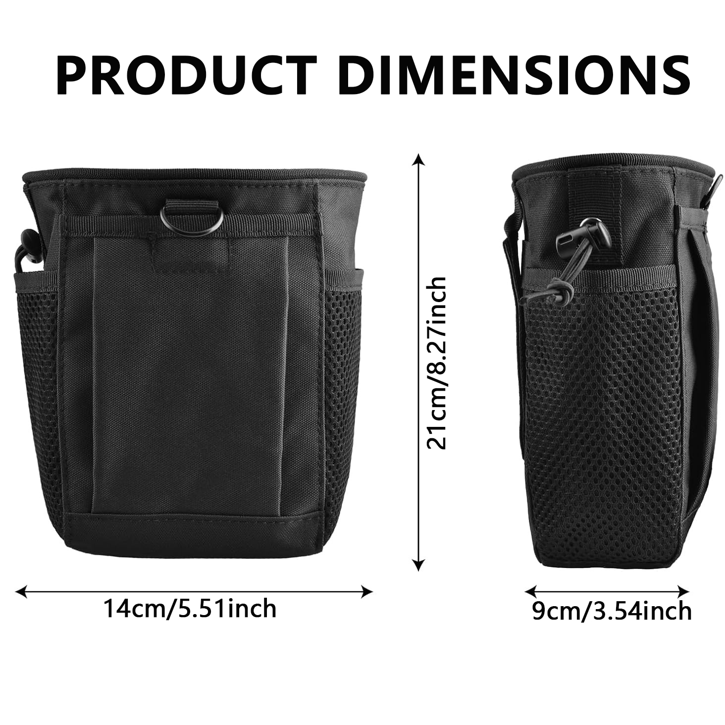 CZHIYAO Durable Molle Dump Pou - Edc Carry Pocket Pouch บทวิจารณ์และราคา