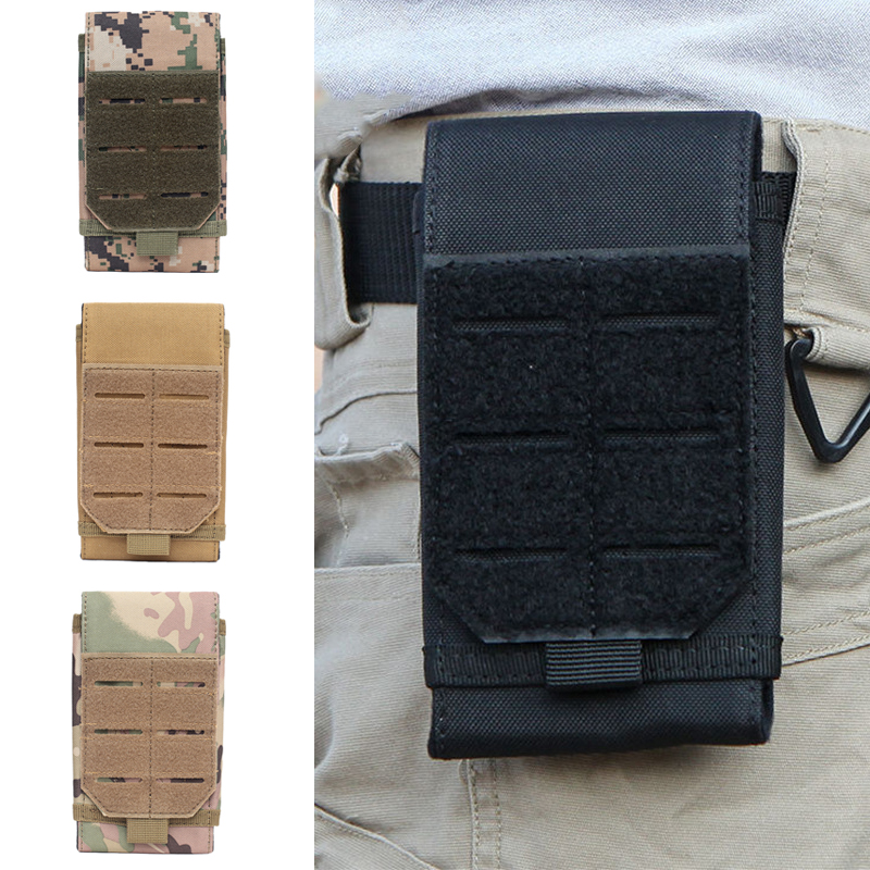 Outdoor Molle Phone Pouch Tact - Edc Carry Belt Pouch บทวิจารณ์และราคา