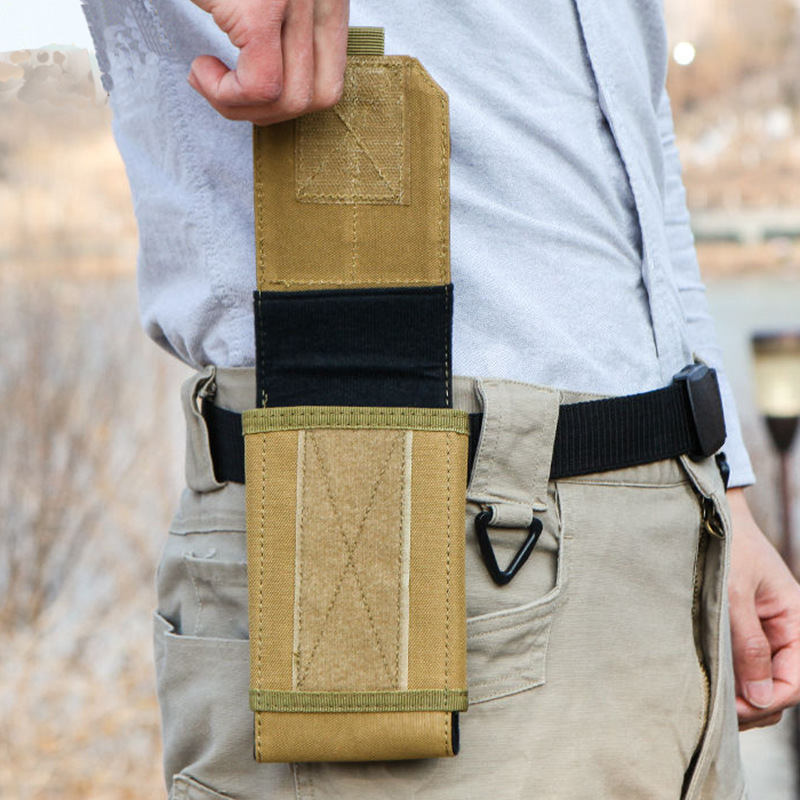 Outdoor Molle Phone Pouch Tact - Edc Carry Belt Pouch บทวิจารณ์และราคา