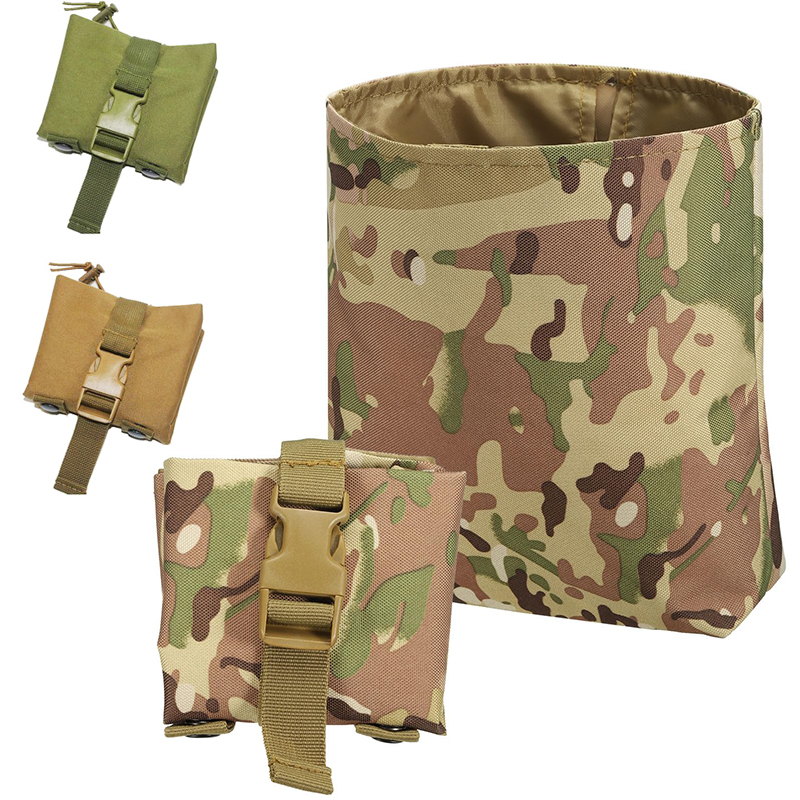 New Molle Folding Dump Drop Ma - Edc Carry Belt Pouch บทวิจารณ์และราคา