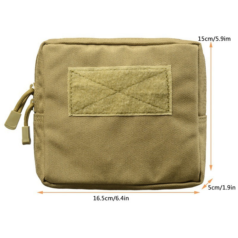 Outdoor EDC Molle Pouch Sports - Edc Carry Belt Pouch บทวิจารณ์และราคา
