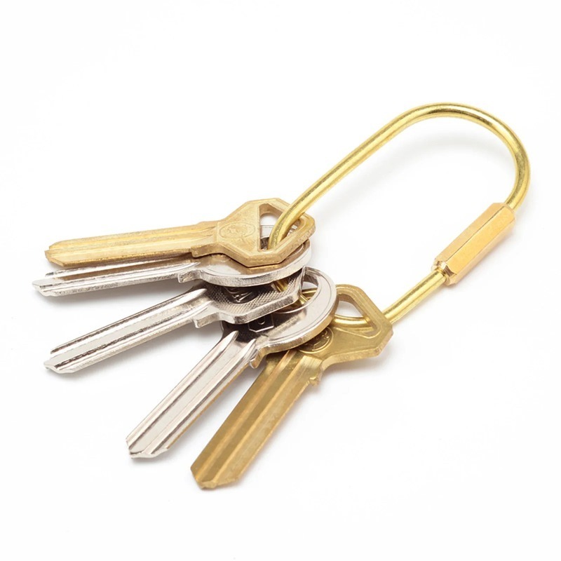 Pure Copper D-Ring Screw Key R - Edc Car Carry บทวิจารณ์และราคา