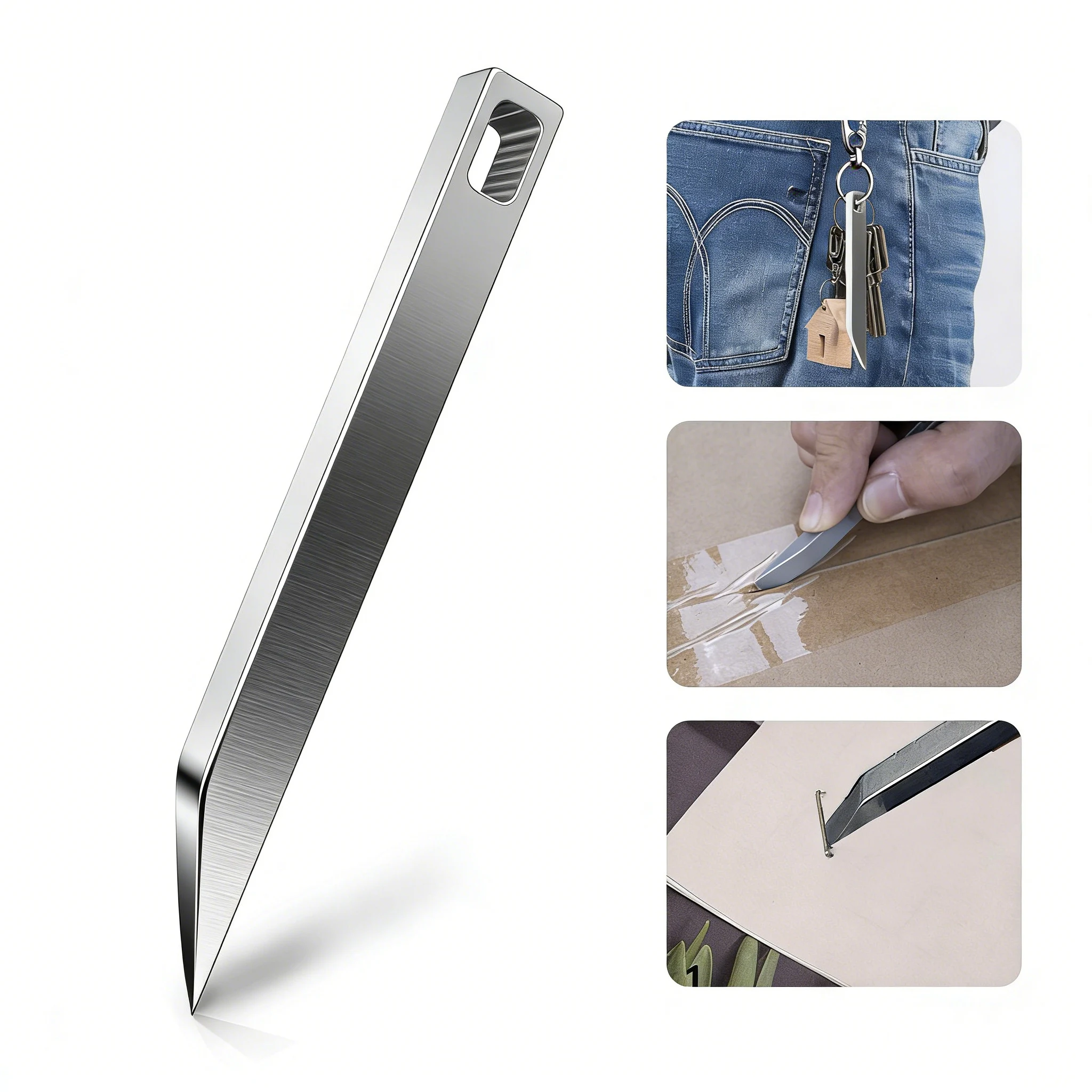 Heavy Duty Keychain Prybar EDC - Edc Every Day Carry おもちゃ บทวิจารณ์และราคา
