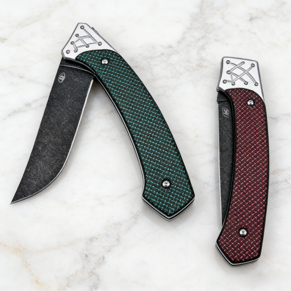 D2 Steel Folding Knife with Ca - Edc Every Day Carry おもちゃ บทวิจารณ์และราคา