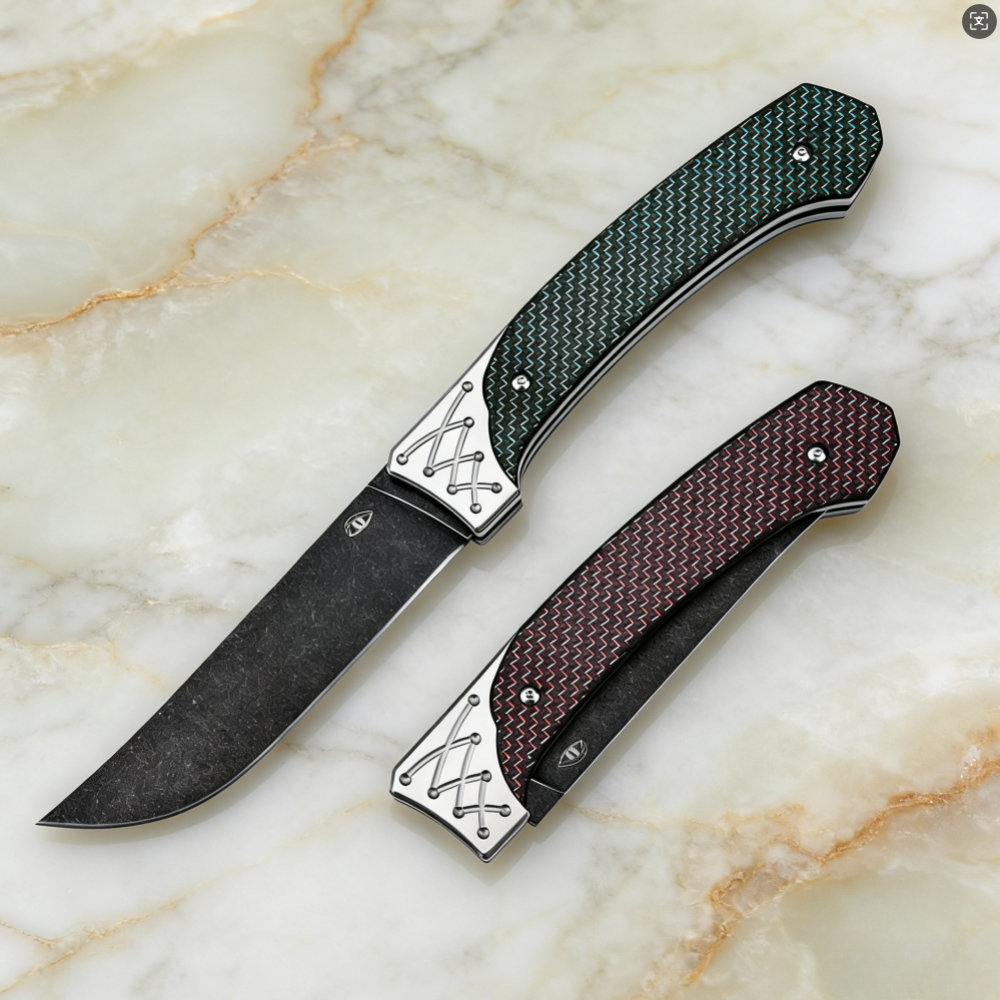 D2 Steel Folding Knife with Ca - Edc Every Day Carry おもちゃ บทวิจารณ์และราคา