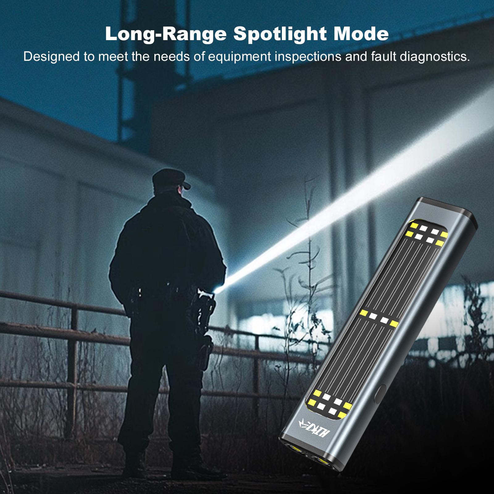 Flat EDC Flashlight with Magne - Edc Car Carry บทวิจารณ์และราคา