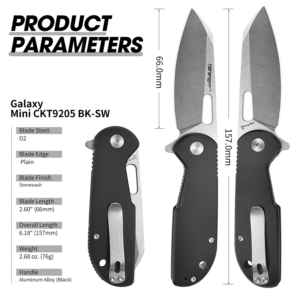 TONIFE Galaxy Mini CKT9205 Fol - Edc Every Day Carry おもちゃ บทวิจารณ์และราคา