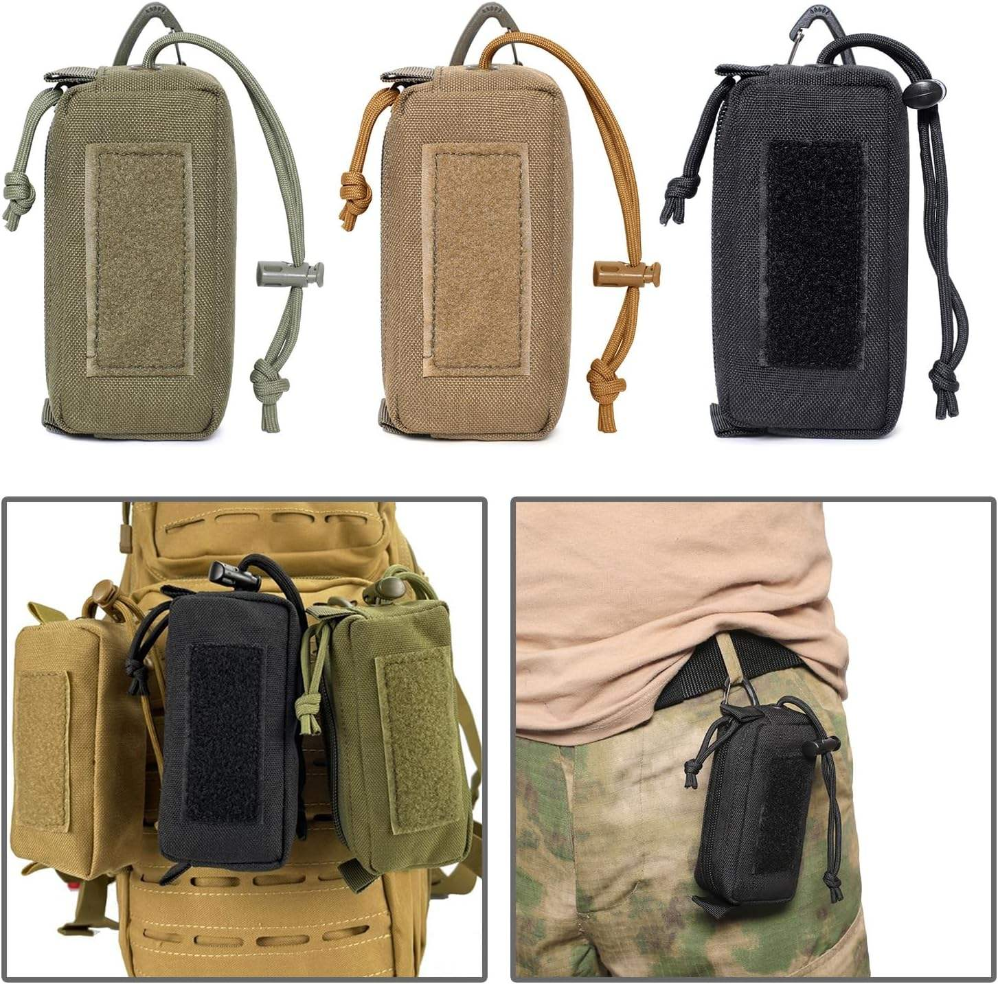 Tactical Molle Mini EDC Tool P - Edc Carry Belt Pouch บทวิจารณ์และราคา