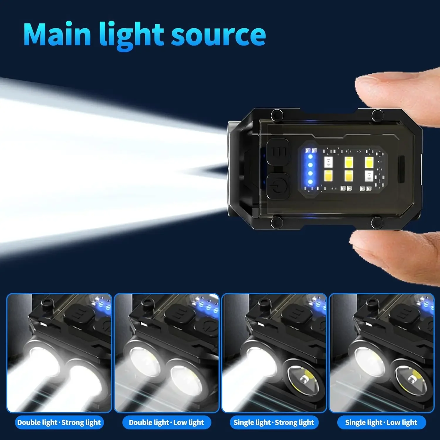 Mini COB Keychain Flashlight,C - Keychain Flashlight บทวิจารณ์และราคา