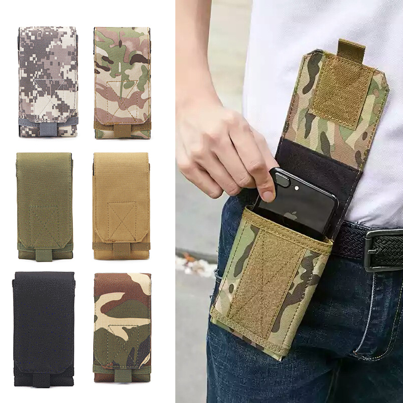 6 Inch Tactical Camo Cell Phon - Edc Carry Belt Pouch บทวิจารณ์และราคา