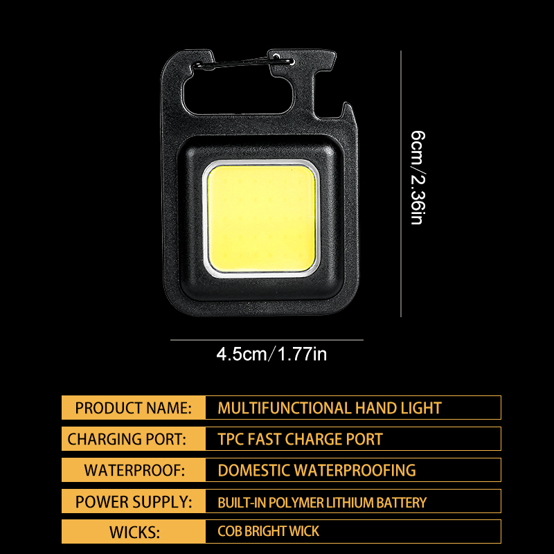 Super Bright Convenient Carry- - Keychain Flashlight บทวิจารณ์และราคา