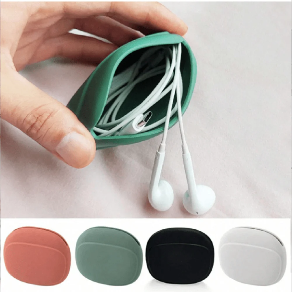 3PCS Silicone Cable Storage Ba - Cable Winder Keychain บทวิจารณ์และราคา