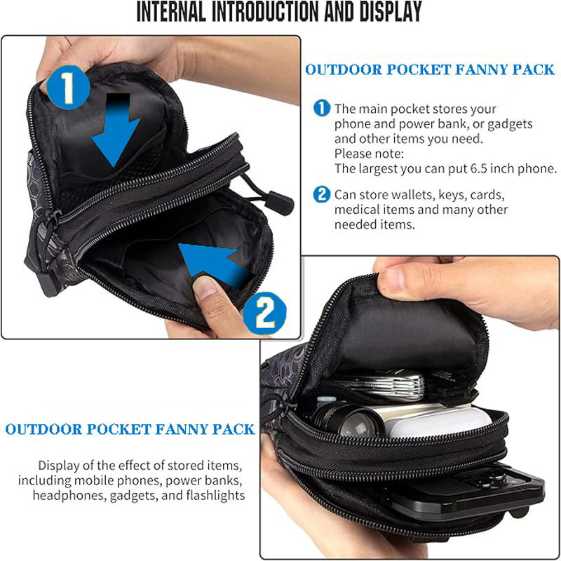 Universal EDC Tactical Molle P - Edc Carry Belt Pouch บทวิจารณ์และราคา