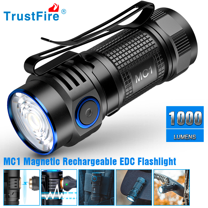 Trustfire MC1 Usb Rechargeable - Edc Every Day Carry おもちゃ บทวิจารณ์และราคา