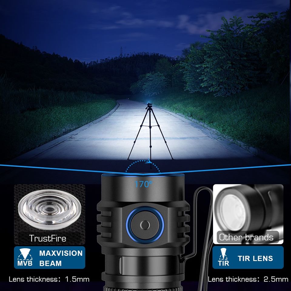 Trustfire MC1 Usb Rechargeable - Edc Every Day Carry おもちゃ บทวิจารณ์และราคา